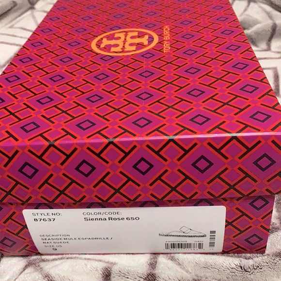 ❤️ TORY BURCH MULE ESPADRILLES 9 ❤️ - Picture 2 of 7
